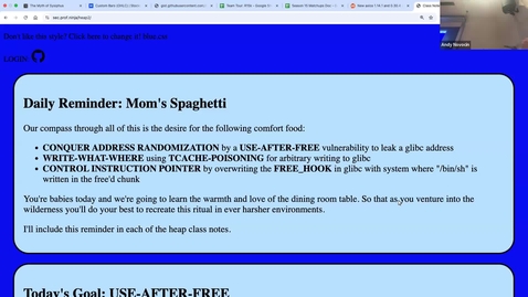 Thumbnail for Heap: the gist of Use-After-Free