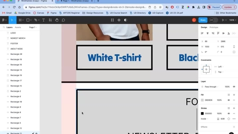 Thumbnail for Figma Demo: Creating Margins For Your Pages