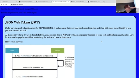 Thumbnail for entry JWTs (JSON Web Tokens) and exploits