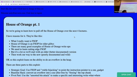 Thumbnail for Security Research pt. 1 - Kick-off for House of Orange 