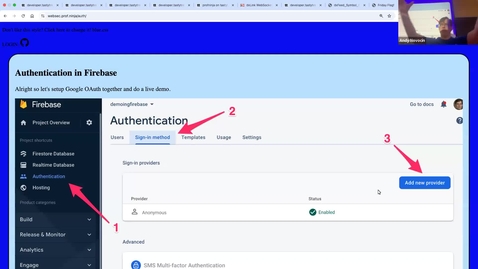 Thumbnail for Firebase Auth and OAuth2