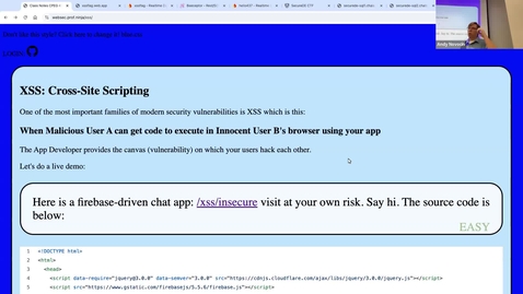 Thumbnail for XSS: Cross Site Scripting