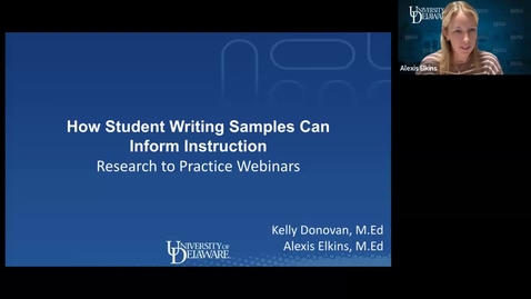 Thumbnail for How Student Writing Samples Can Inform Instruction