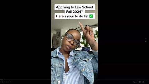 Thumbnail for Law School Timeline tiktok