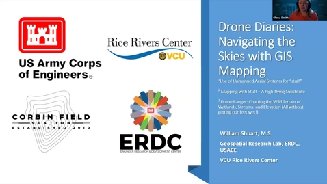 Thumbnail for entry UD GIS Coffee Hour April 2024 - Drone Diaries: Navigating The Skies With GIS Mapping