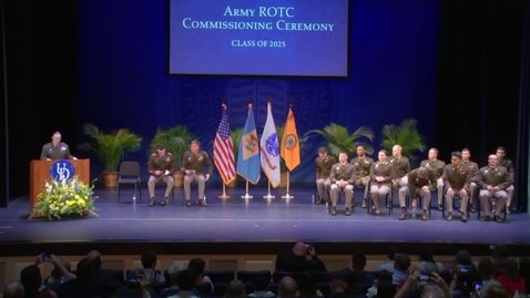 Thumbnail for 2025 Army ROTC Commissioning Ceremony