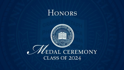 Thumbnail for 2024 Honors Medal Ceremony