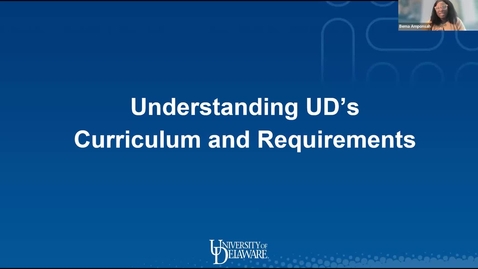 Thumbnail for Understanding UD's Curriculum and Requirements