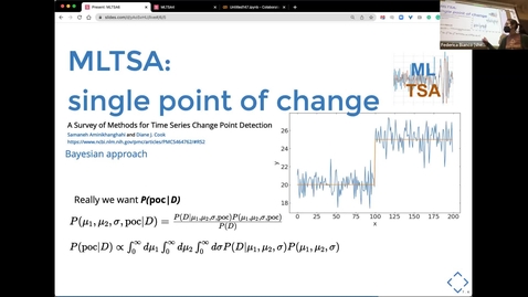 Thumbnail for entry MLTSA 2022 6.2 | State Space Bayesisan framerwork and Point of Change