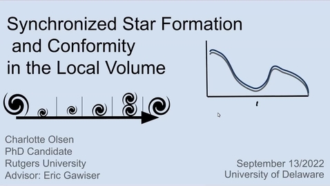 Thumbnail for Astroseminar 13Sep22 - Charlotte Olsen