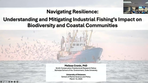 Thumbnail for Melissa Cronin - FACULTY SEARCH CANDIDATE Special Seminar March 13 (Thursday)