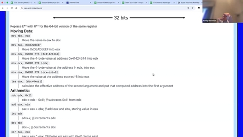 Thumbnail for Intro to x86 and Radare