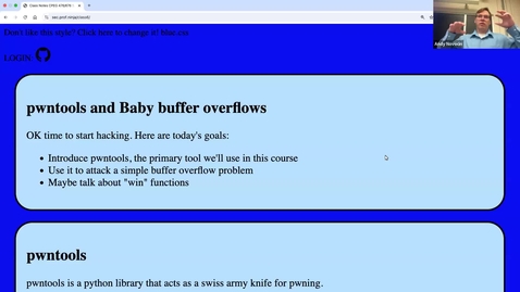 Thumbnail for Buffer Overflow pt. 1