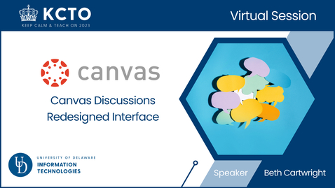 Thumbnail for KCTO: Canvas Discussions Redesign Overview