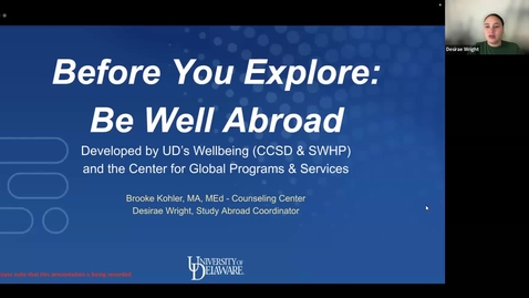 Thumbnail for BYE: Be Well Abroad