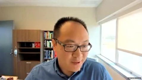 Thumbnail for SMSP Fall 2021 Colloquia Speaker Series - Dr. Jinbo Wang