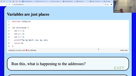 Thumbnail for Starting to see C