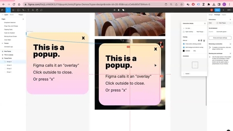 Thumbnail for Figma Demo: Resizing a Pop Up Overlay