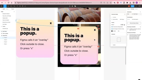Thumbnail for entry Figma Demo: Resizing a Pop Up Overlay