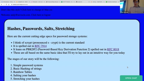 Thumbnail for Intro to Password Storage