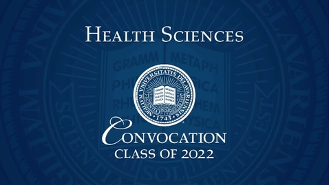 Thumbnail for 2022 College of Health Sciences Convocation Ceremony