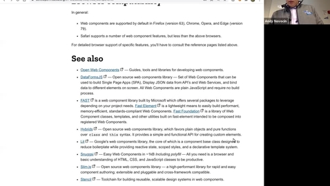 Thumbnail for Basic REACT and web components