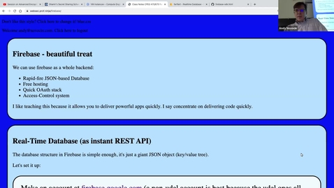 Thumbnail for Firebase as REST API and Realtime SDK