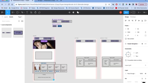 Thumbnail for Figma Demo: Using X and Y Values for Consistent Component Placement