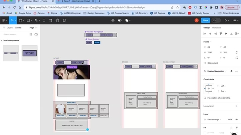 Thumbnail for entry Figma Demo: Using X and Y Values for Consistent Component Placement