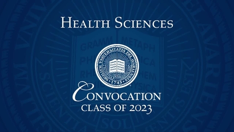 Thumbnail for entry College of Health Sciences Convocation 2023