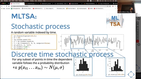 Thumbnail for MLTSA 2022 2-2 | Stochastic and Stationary  Time Processes