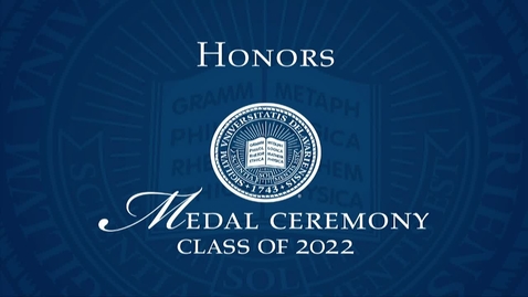 Thumbnail for 2022 Honors College Medal Ceremony