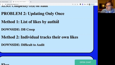 Thumbnail for DB transactions in demo pt 2
