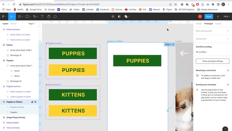 Thumbnail for Figma Demo: Change mobile button variant before navigating