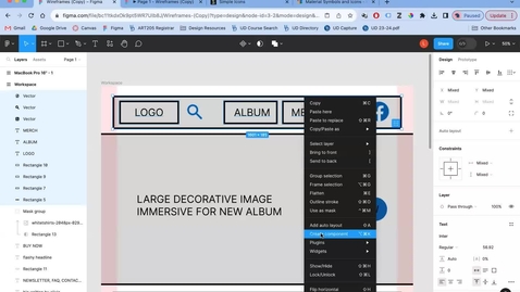 Thumbnail for Figma Demo: Creating a Universal Component