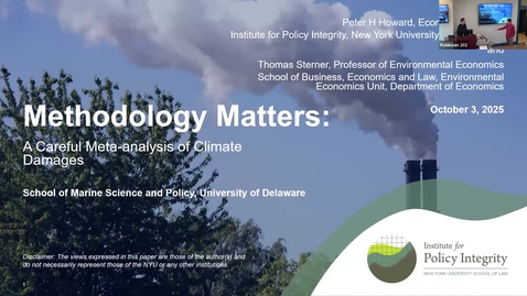 Thumbnail for Peter Howard - SMSP Fall Seminar Series 2025