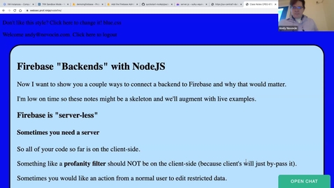 Thumbnail for Backends for Firebase
