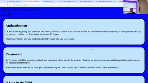 Thumbnail for OAuth Demo