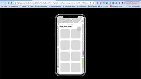 Thumbnail for Figma Demo: Swipe Up to Reveal Longer Content