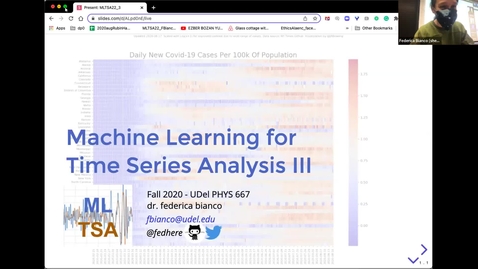 Thumbnail for entry MLTSA 2022 3.1 | Autoregressive and Moving Average Models