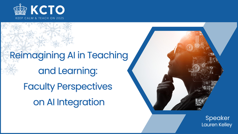 Thumbnail for Reimagining AI in Teaching and Learning: Faculty Perspectives on AI Integration