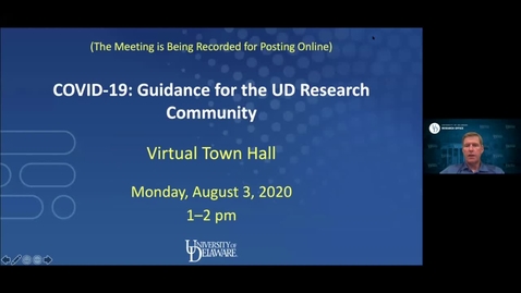 Thumbnail for COVID-19 TownHall Aug 3 2020