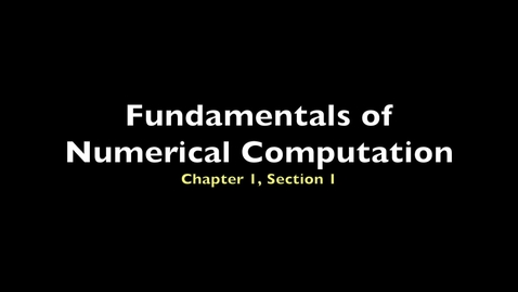Thumbnail for FNC 1.1: Floating-point representation