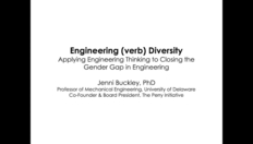 Go to Engineering (verb) Diversity with duration: 1 hour, 7 minutes