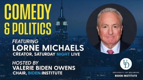 Thumbnail for Comedy and Politics Featuring Lorne Michaels