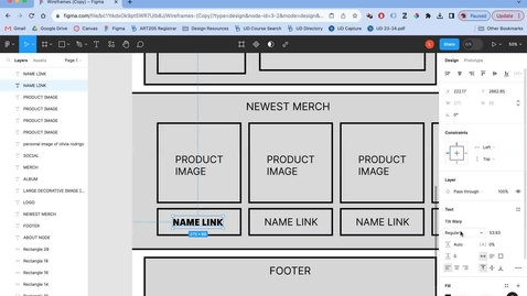 Thumbnail for Figma Demo: Using Text / Typography / Font