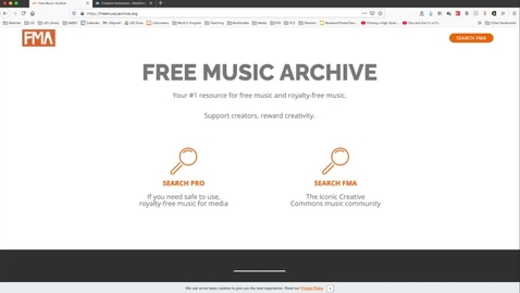 Thumbnail for Finding Creative Commons Music