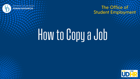 Thumbnail for How to Copy a Job