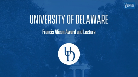 Thumbnail for 2025 Francis Alison Award and Lecture_WENDY K. SMITH