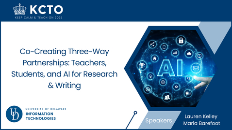 Thumbnail for ⭐️KCTO | Co-Creating Three-Way Partnerships: Teachers, Students, and AI for Research &amp; Writing
